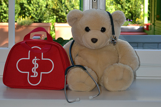 Notfallbär Kinderpraxis Wädi
